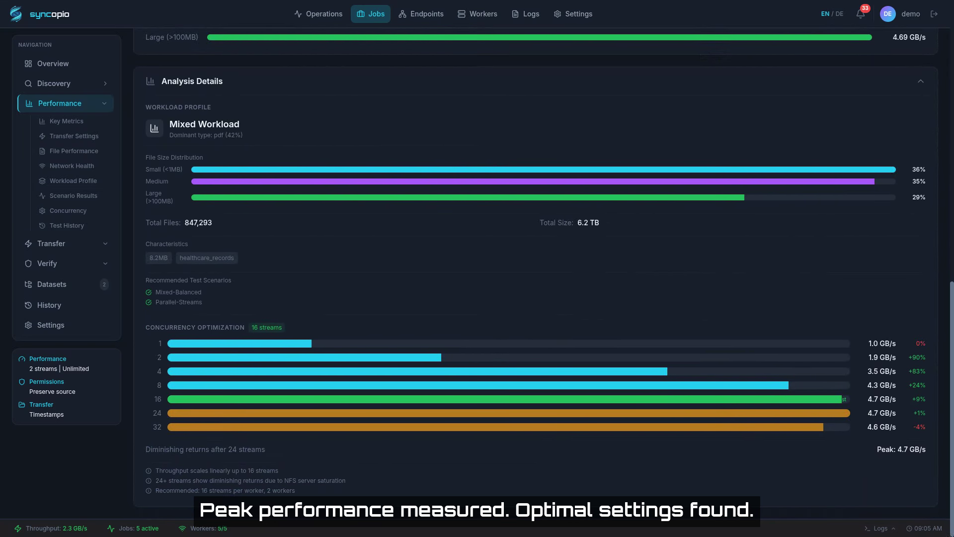 Performance Assessment in action